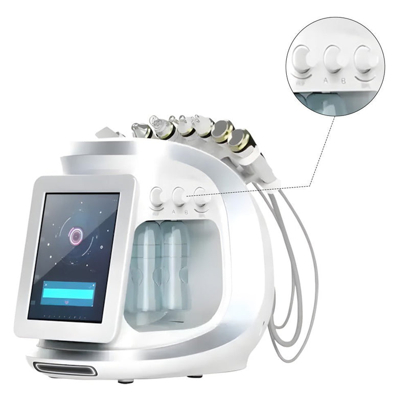 8 In 1 Smart Ice Blue Facial Care Machine For Cleansing, Hydration, Skin Lifting - myChway UK