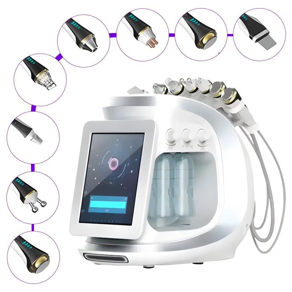 8 1 Smart Ice Facial Care Machine Cleansing Hydration Skin Lifting