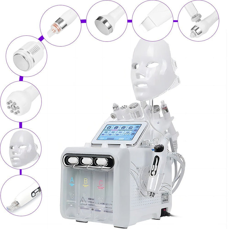 8In1 Professional HydroDermabrasion Machine For Cleansing Moisturizing Antiaging - myChway UK