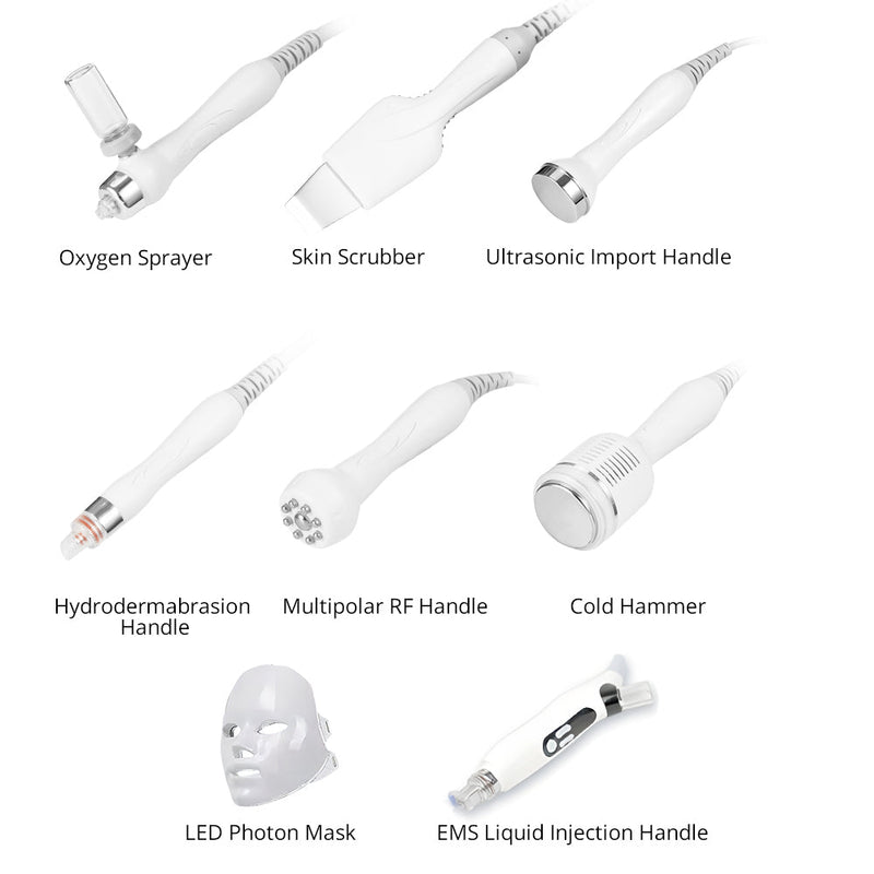 8In1 Professional HydroDermabrasion Machine For Cleansing Moisturizing Antiaging - myChway UK
