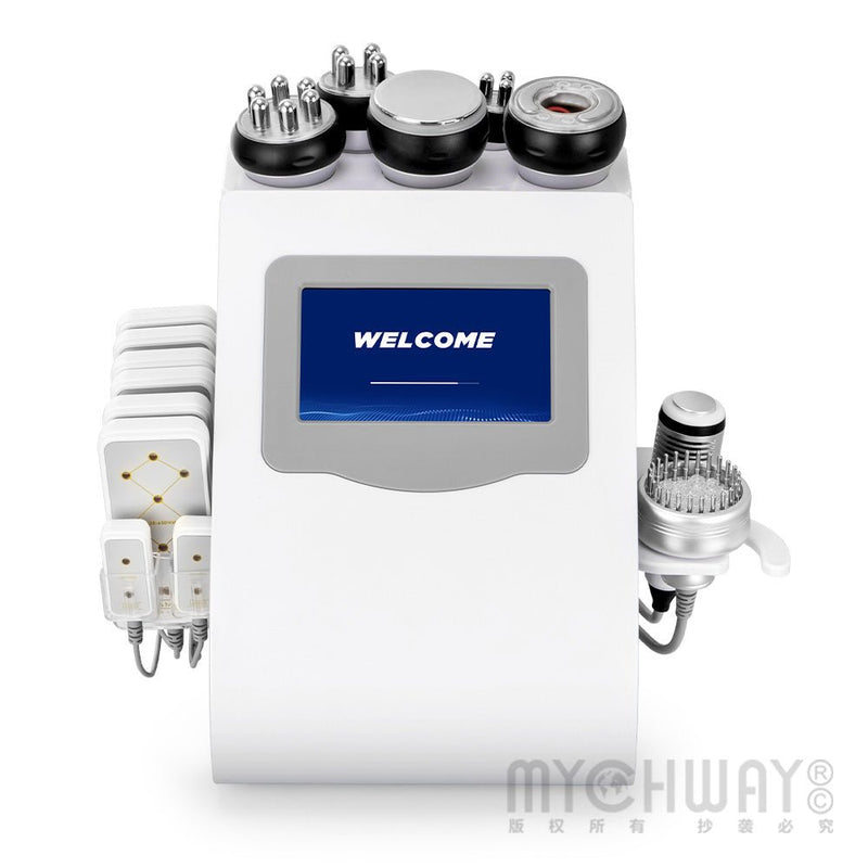9 In 1 40K Cavitation Machine With RF Vacuum For Body Contouring & Facial Skin Care - myChway UK