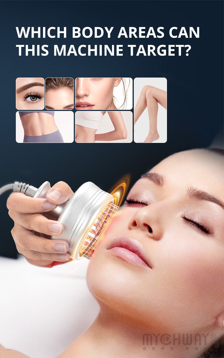 9 In 1 40K Cavitation Machine With RF Vacuum For Body Contouring & Facial Skin Care - myChway UK
