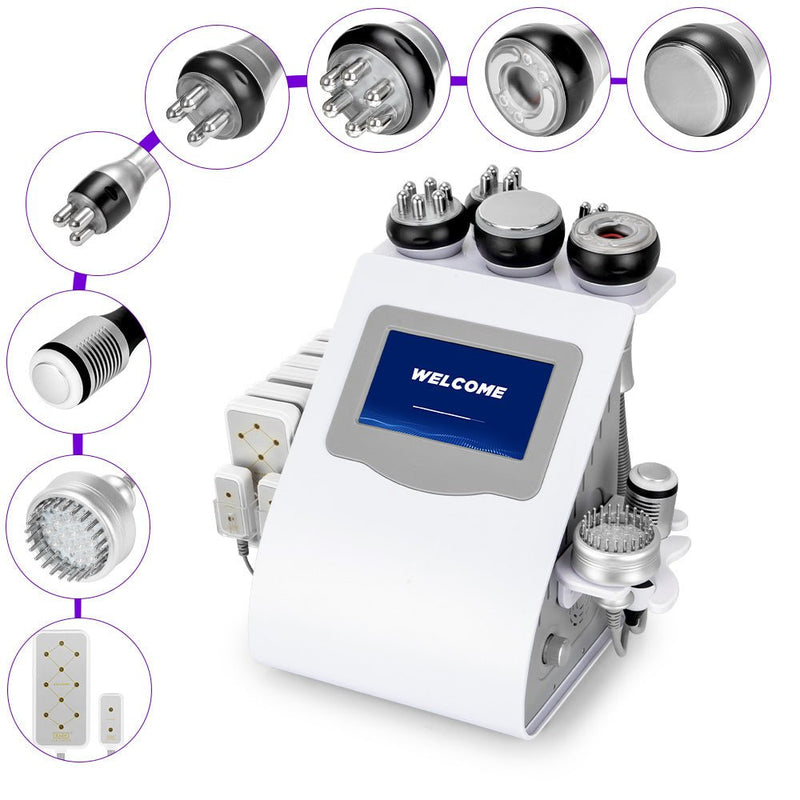 9 In 1 40K Cavitation Machine With RF Vacuum For Body Contouring & Facial Skin Care - myChway UK