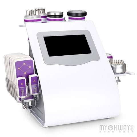 9 IN 1 40K Cavitation RF Vacuum Photon Microcurrent Lipo Slimming Machine