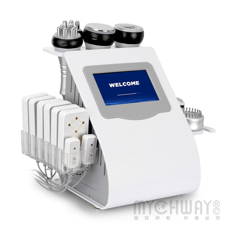 9 In 1 Cavitation Machine With RF Vacuum For Body Contouring & Facial Skin Care - myChway UK