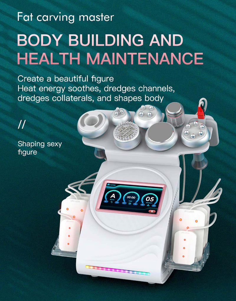 9 - IN - 1 Ultrasonic Cavitation RF EMS BIO Machine Fat Reducing Skin Tightening - myChway UK