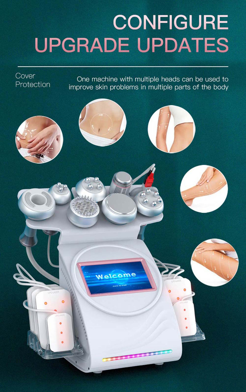 9 - IN - 1 Ultrasonic Cavitation RF EMS BIO Machine Fat Reducing Skin Tightening - myChway UK