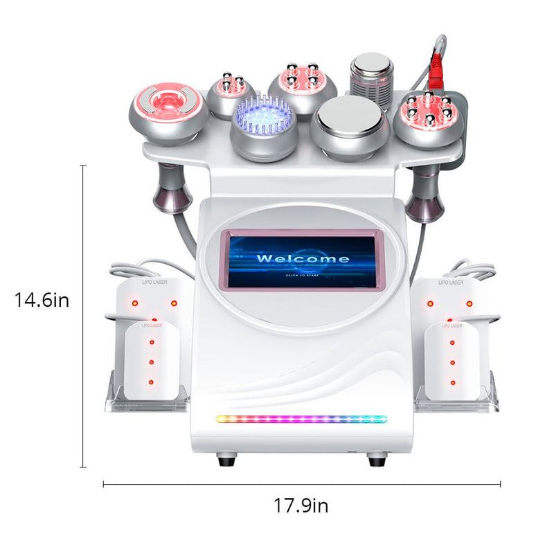 9 - IN - 1 Ultrasonic Cavitation RF EMS BIO Machine Fat Reducing Skin Tightening - myChway UK