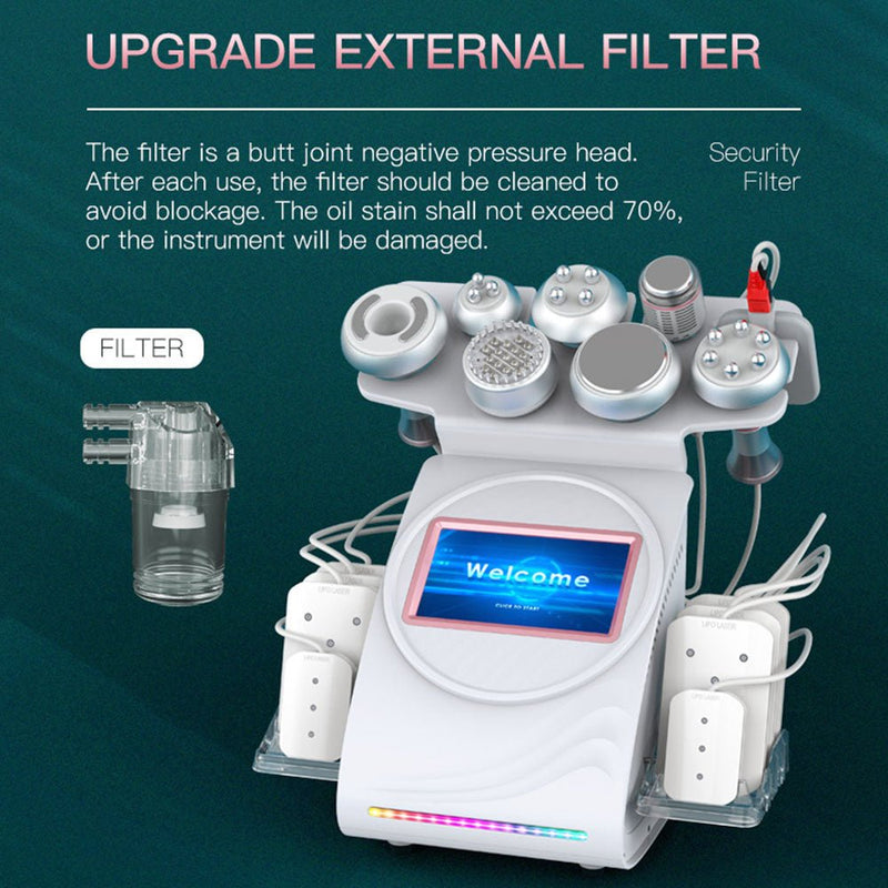 9 - IN - 1 Ultrasonic Cavitation RF EMS BIO Machine Fat Reducing Skin Tightening - myChway UK