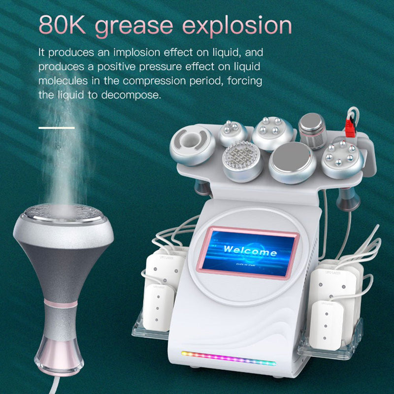 9 - IN - 1 Ultrasonic Cavitation RF EMS BIO Machine Fat Reducing Skin Tightening - myChway UK