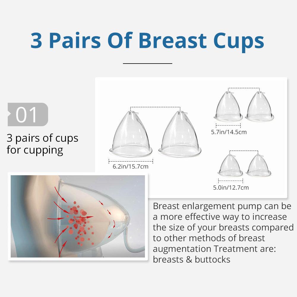 Buttom Lifting Breast Enlargement bbl Machine breast cups