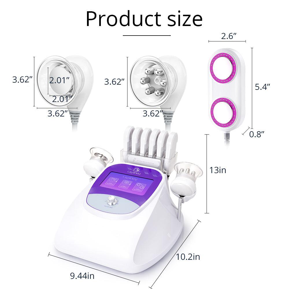 CaVstorm Cavitation Machine size