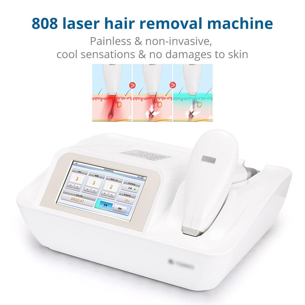 Portable 808nm Laser Machine Hair Removal Home Use