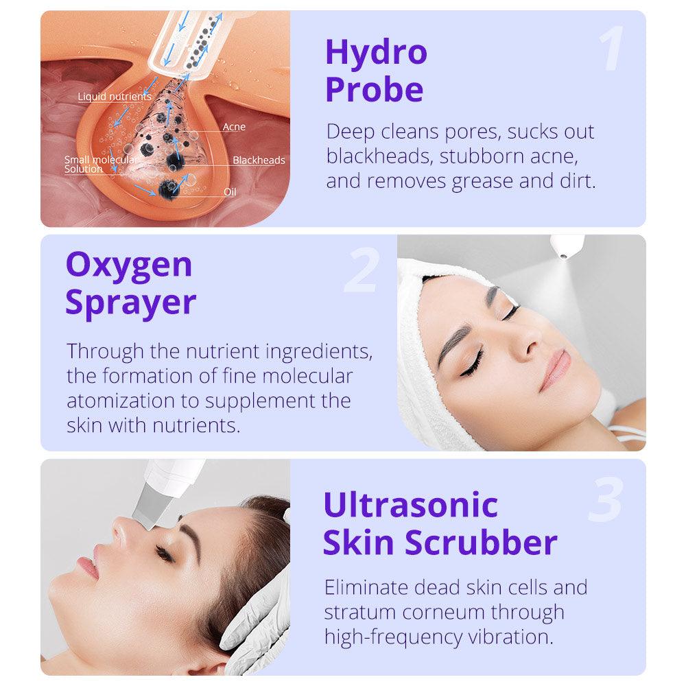 Hydrofacial Treatment Machine Home and Beauty Salons Use