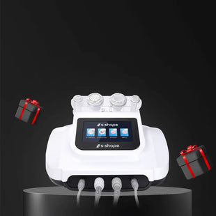 S Shape Body Care Machine Cavitation & R-F Electroporation Vacuum Suction
