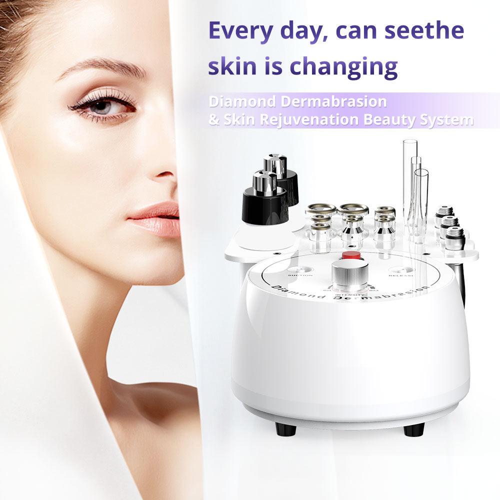 3 In 1 Diamond Microdermabrasion Skincare Machine