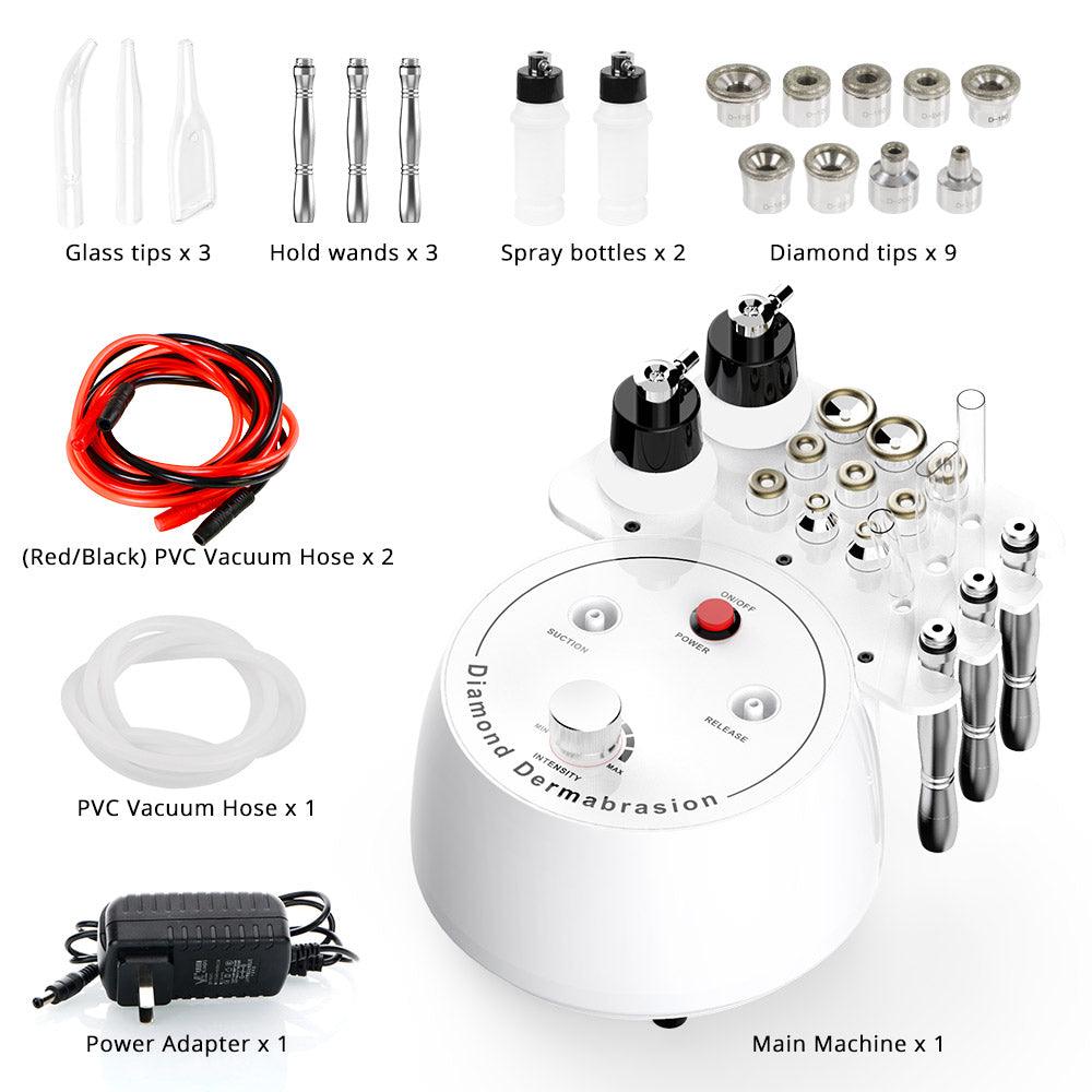 3 In 1 Diamond Microdermabrasion Skincare Machine