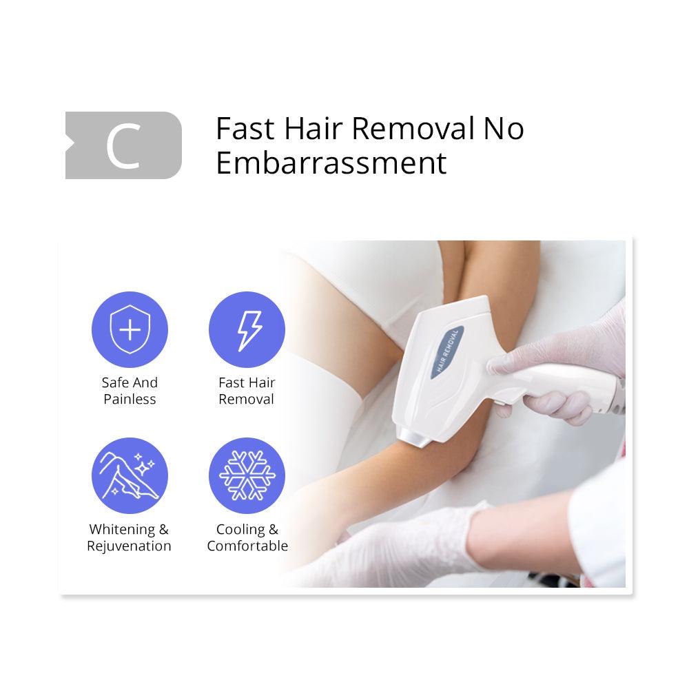 Diode Laser Painless Permanent Hair Removal