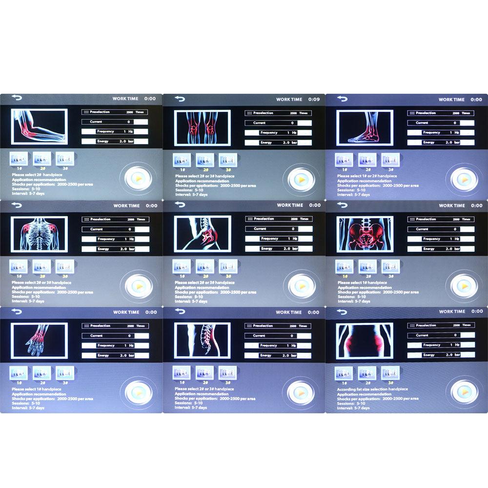 Ultrasonic Therapy System Radial Shockwave Therapy System Machine