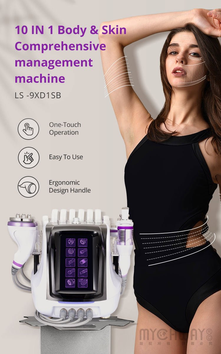 Aristorm 10-IN-1 40K Cavitation Lipo Laser Body Fat Slimming Skin Care Machine - myChway UK