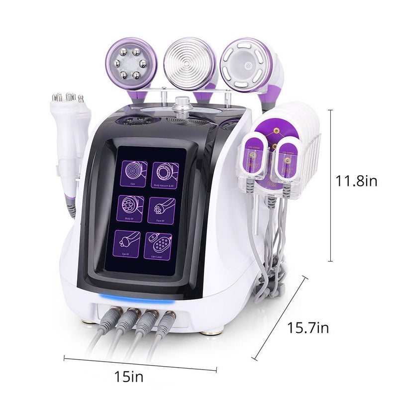 Aristorm 6 In 1 Lipo 40K Cavitation 2.5 RF Vacuum Slimming Beauty Machine For Body Sculpting Skin Tightening - myChway UK