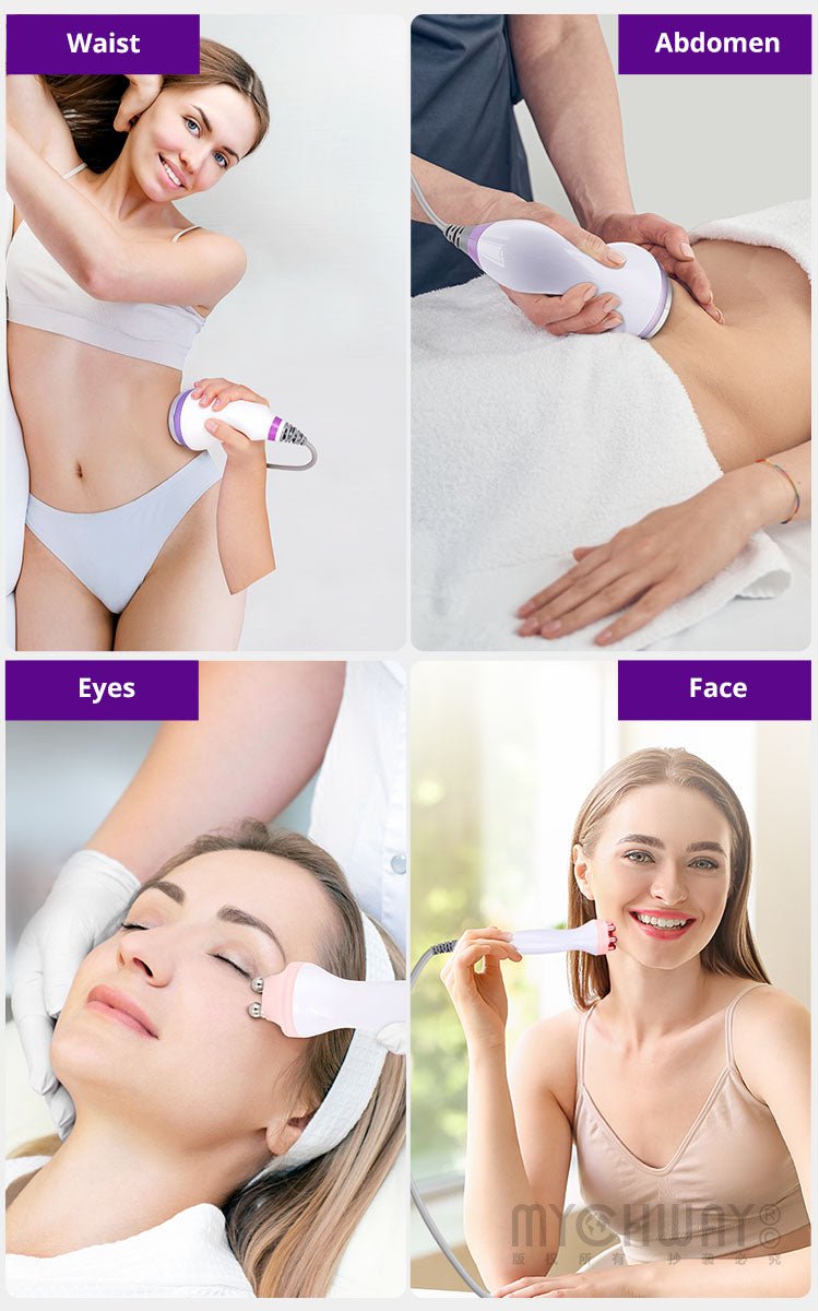 Aristorm 6 In 1 Lipo 40K Cavitation 2.5 RF Vacuum Slimming Beauty Machine For Body Sculpting Skin Tightening - myChway UK