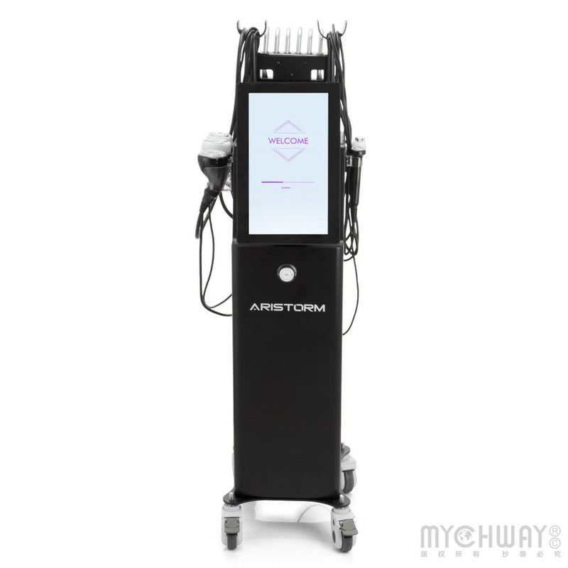 Aristorm 6 - in - 1 S - Shape Machine 3D 30K Cavitation Body Sculpting RF Lipo Laser Pads for Professional Use - myChway UK