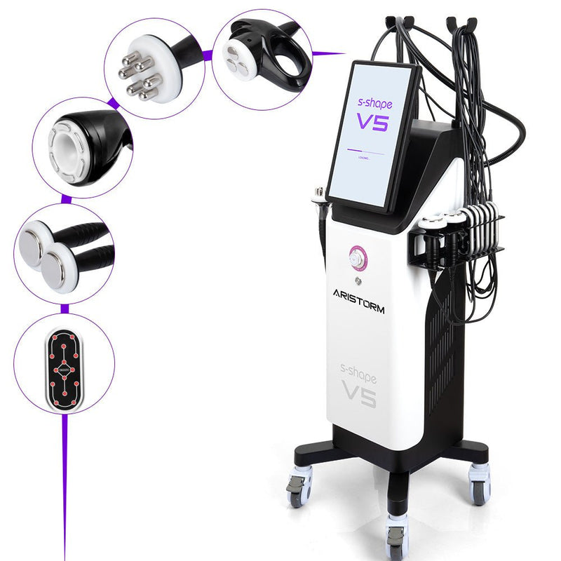 Aristorm S Shape Machine 3D 30K RF Vacuum EMS 5in1 Mutifunction Body Sculpting - myChway UK