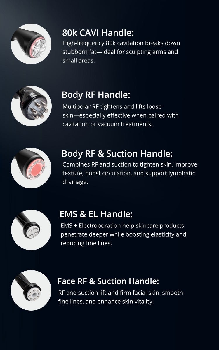 Aristorm Stand 7-in-1 S Shape Machine For Body Contouring & Anti-Aging 30K 50k Cavitation MachineSPA Use - myChway UK