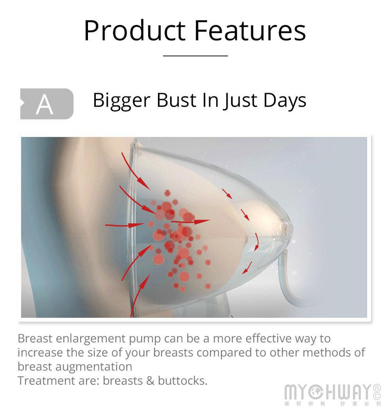 Breast Enlargement Vacuum Body Beauty Machine - myChway UK