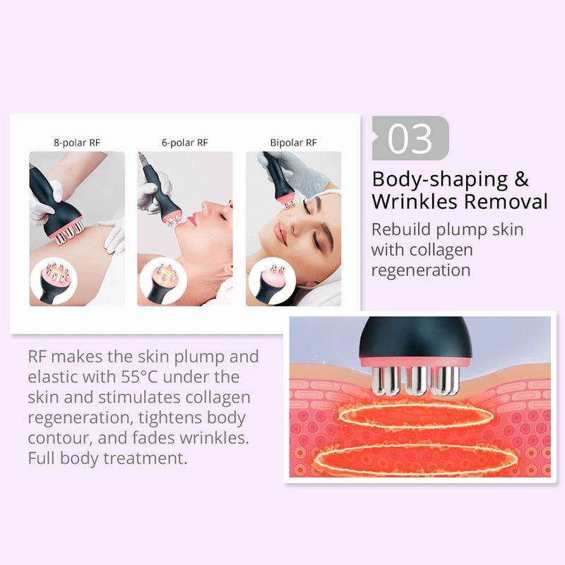 Cavitation Vacuum Radio Frequency 5MW Lipolaser Body Sculpting Machine - myChway UK