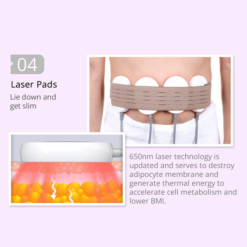 Cavitation Vacuum Radio Frequency 5MW Lipolaser Body Sculpting Machine - myChway UK