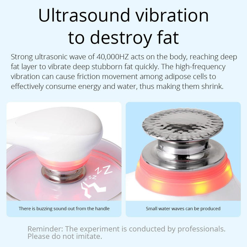 CaVstorm 40K Cavitation 3.0 RF Vacuum Cup Body Sculpting Skin Machine - myChway UK