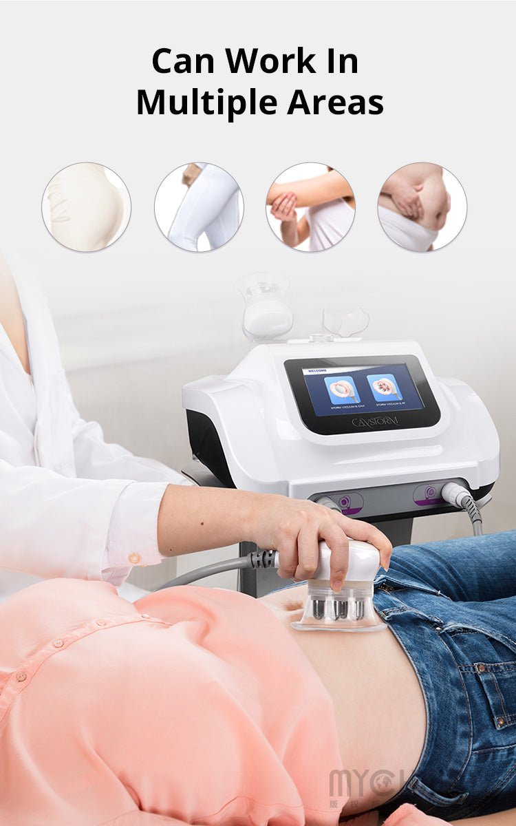 CaVstorm 40K Cavitation 3.0 RF Vacuum Cup Body Sculpting Skin Machine - myChway UK
