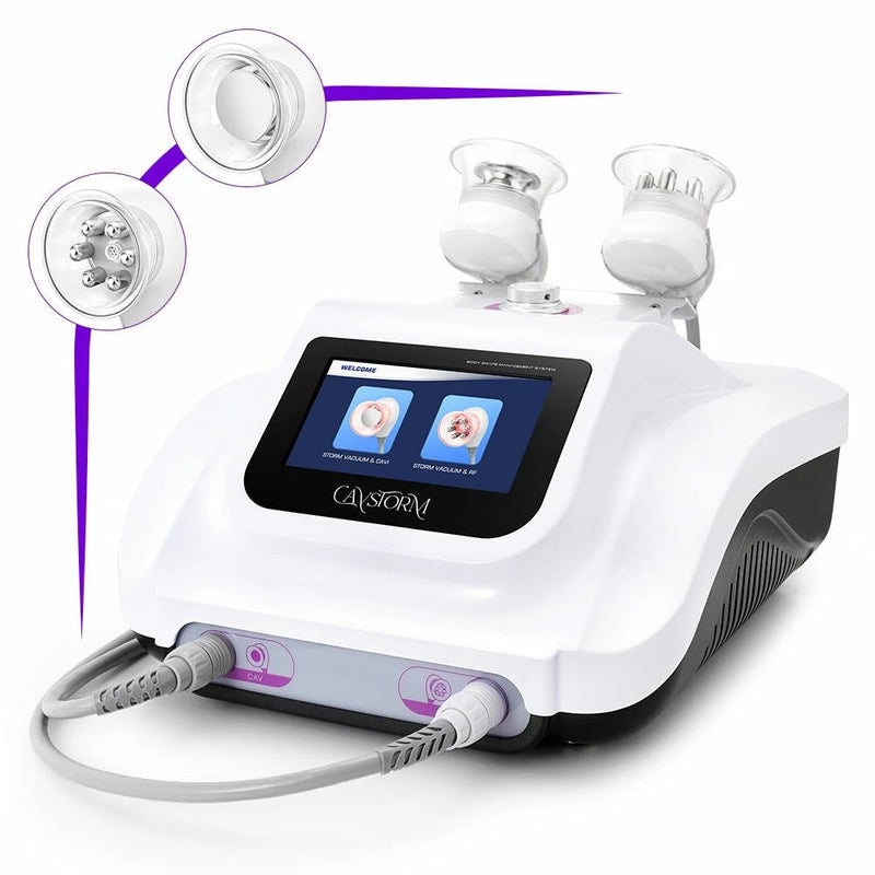 CaVstorm 40K Cavitation 3.0 RF Vacuum Cup Body Sculpting Skin Machine - myChway UK