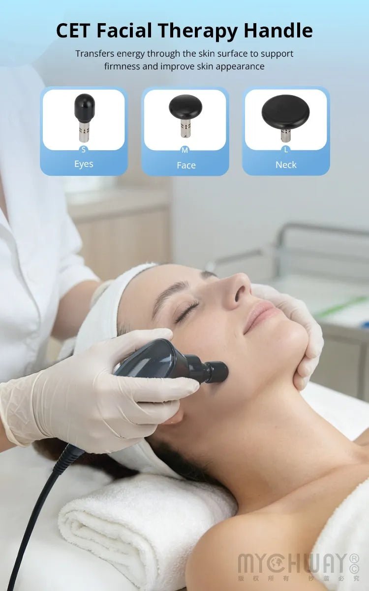 CET RET Fascia Therapy Face Body Care Machine For Pain Relief Skin Tightening - myChway UK
