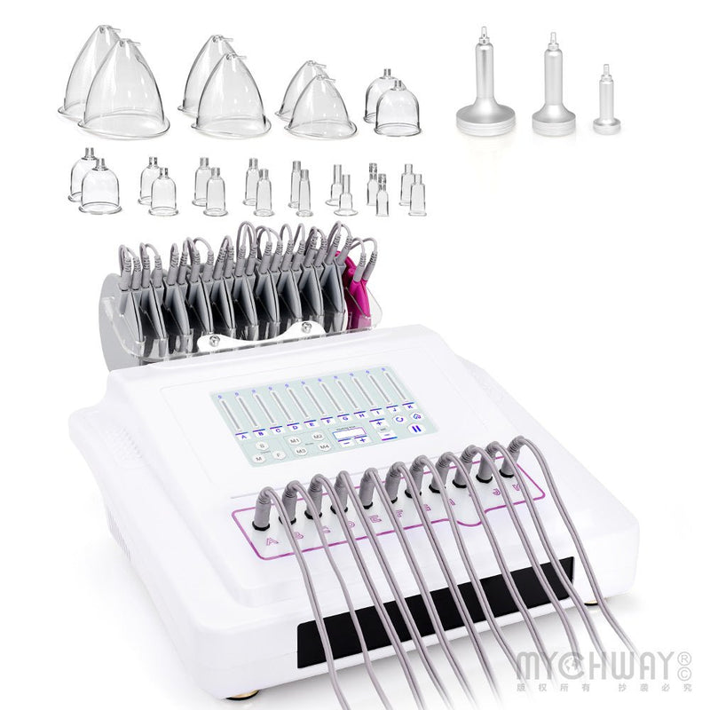 Digital Frequency Conversion Microcurrent Muscle Stimulation Breast Body Massage - myChway UK