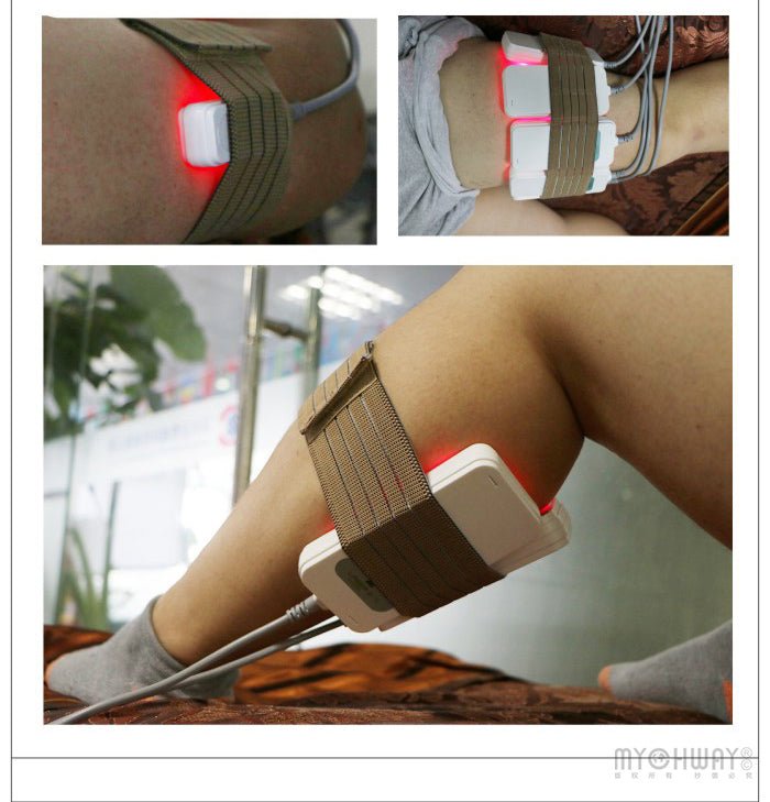 Dual Wavelength 650nm & 980nm Diode Lipo Lase Slimming Machine 6big 2small Pad - myChway UK