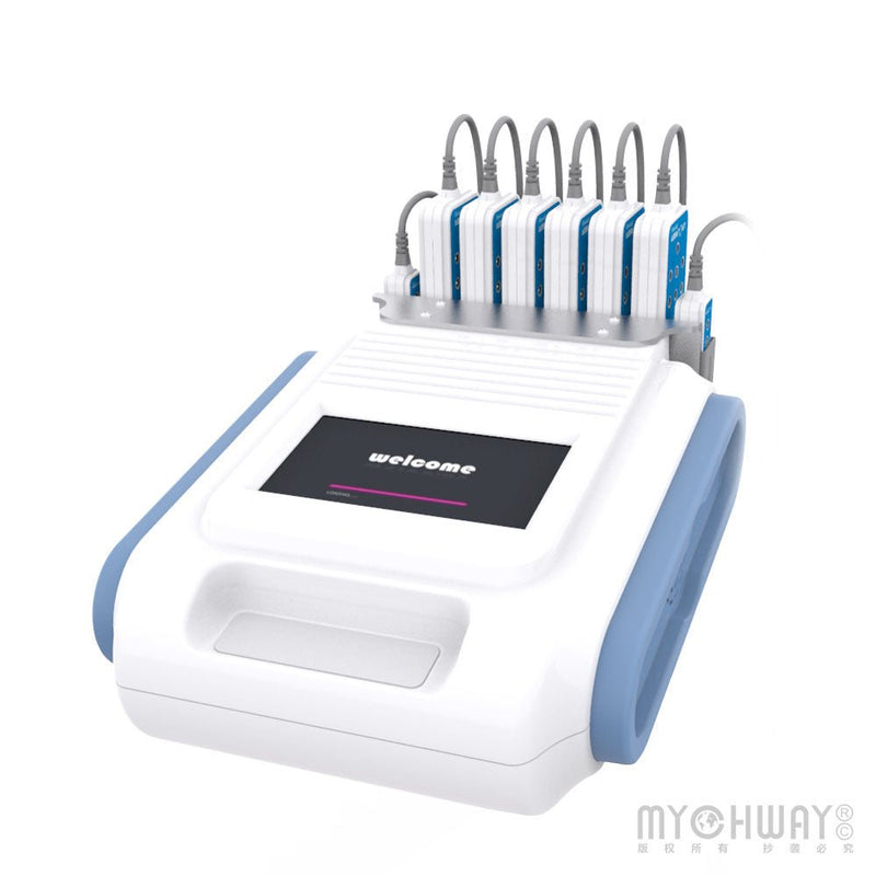 Dual Wavelength 650nm & 980nm Diode Lipo Lase Slimming Machine 6big 2small Pad - myChway UK