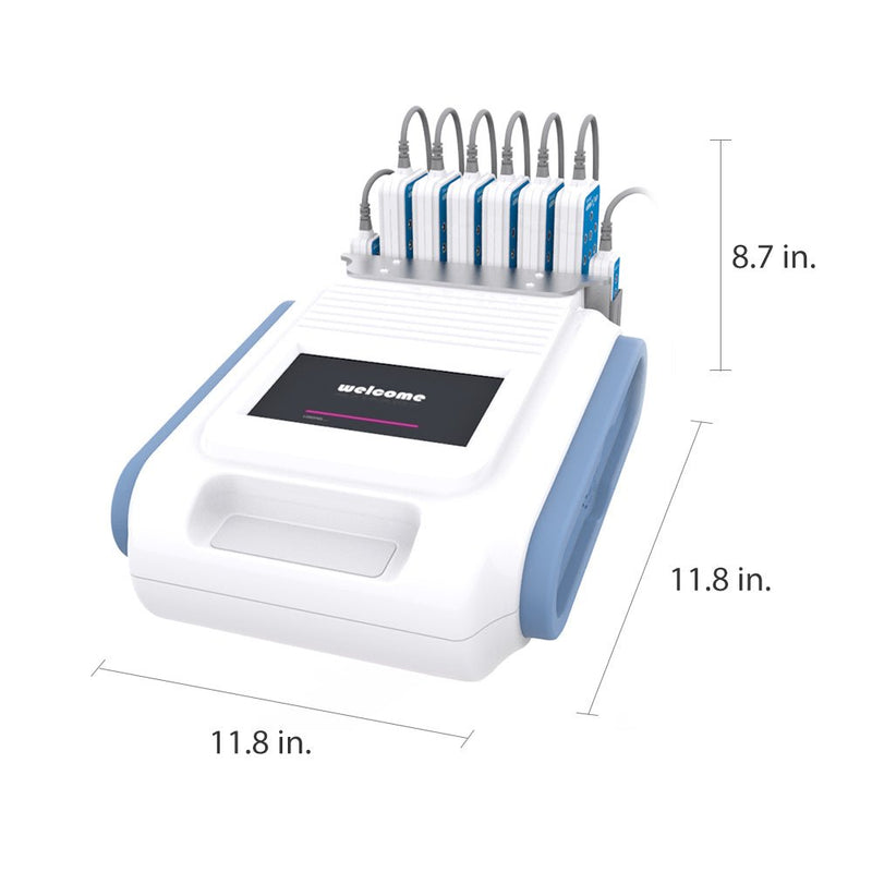 Dual Wavelength 650nm & 980nm Diode Lipo Lase Slimming Machine 6big 2small Pad - myChway UK
