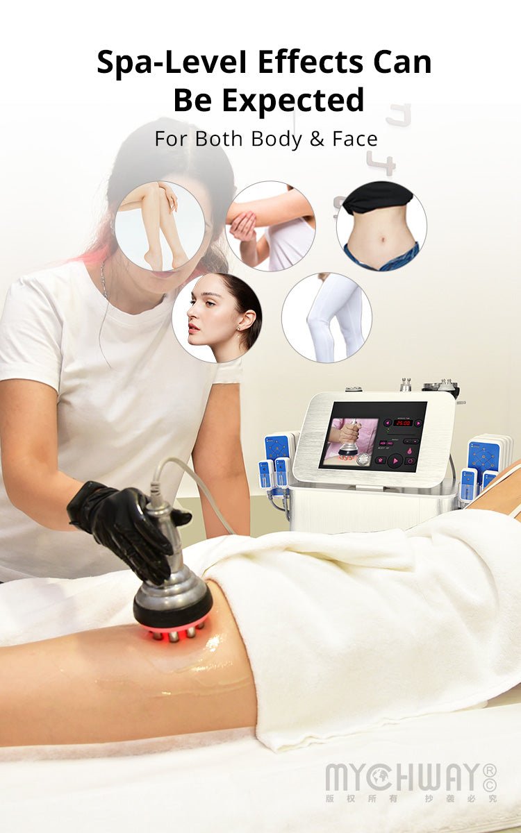 Dual Wavelength 650nm & 980nm Diode Lipo Uniosetion Cavitation RF BIO Machine - myChway UK