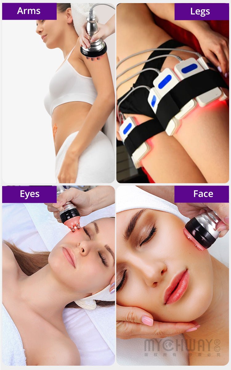 Dual Wavelength 650nm & 980nm Diode Lipo Uniosetion Cavitation RF BIO Machine - myChway UK
