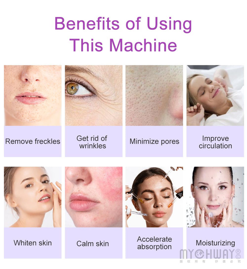 Electroporation Needle Free Needless Mesotherapy Cool Skin Rejuvenation Spa - myChway UK