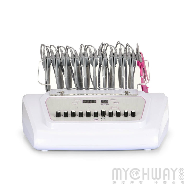 EMS Microcurrent Machine With Cupping Therapy For Muscle Toning Butt Lift Massage - myChway UK