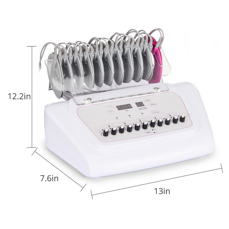 EMS Microcurrent Machine With Cupping Therapy For Muscle Toning Butt Lift Massage - myChway UK