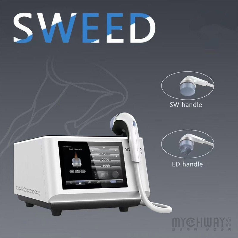 Extracorporeal Shockwave Therapy SW ED Pain Relief Physiotherapy Machine - myChway UK