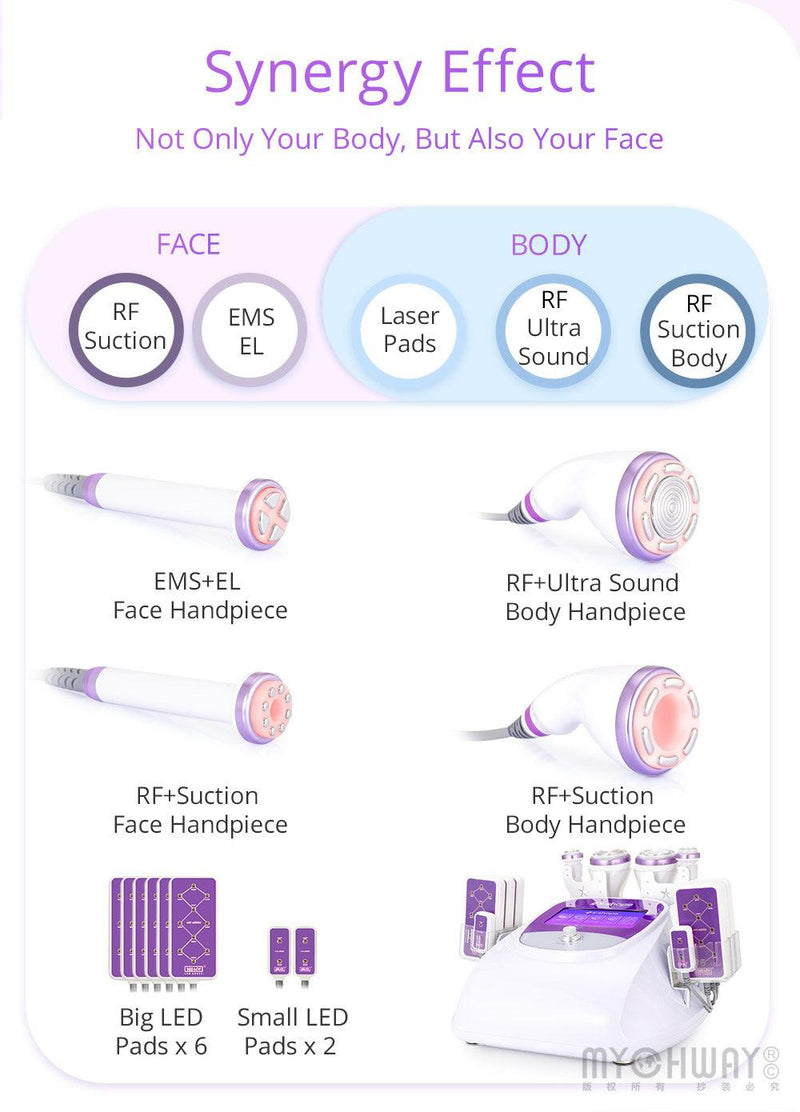 Face Lift 30 khz Cavitation Machine - myChway UK