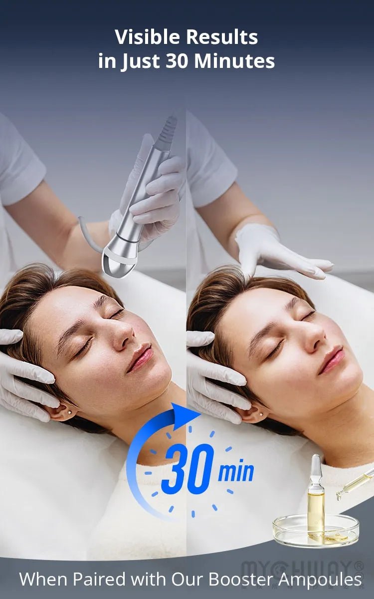 FaceEvo UDM Ultrasound Facial Machine With 3 & 10 MHz For Pro Skin Rejuvenation - myChway UK