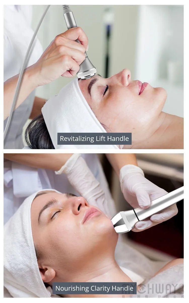 FaceEvo UDM Ultrasound Facial Machine With 3 & 10 MHz For Pro Skin Rejuvenation - myChway UK