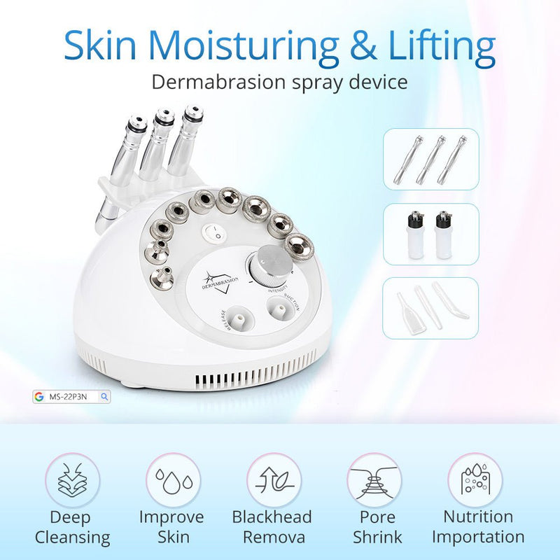 Facial Diamond Microdermabrasion Skin Firming Laser Eye Massage Beauty Equipment - myChway UK